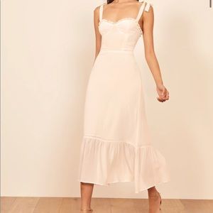 Reformation Nikita White Dress